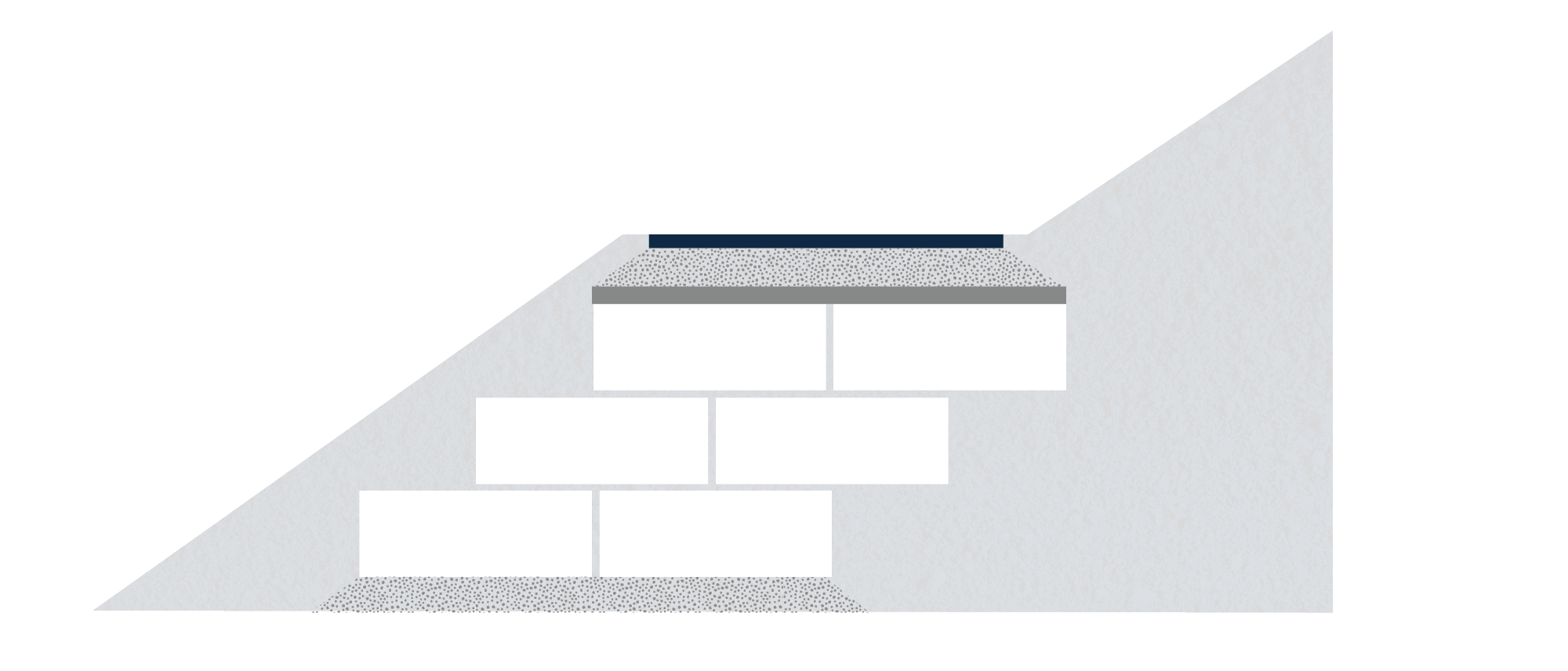 side hill model civil Void fill side hills 2D model
